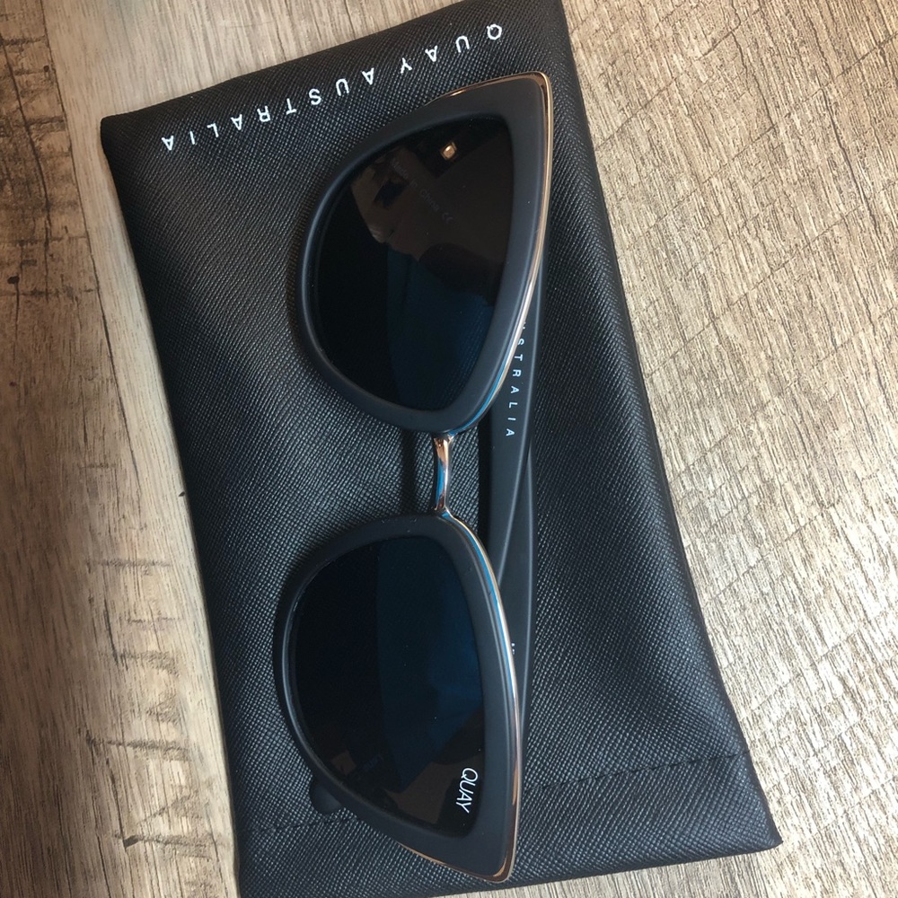 QUAY “MY GIRL” Oversized Cat-Eye Sunglasses - Picture 3 of 3